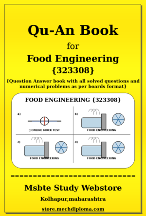 Food Engineering 323308 yellow QuAn Book cover