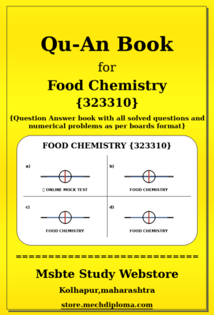 Food Chemistry 323310 yellow QuAn Book cover