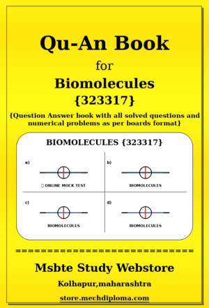 Biomolecules 323317 yellow QuAn Book cover