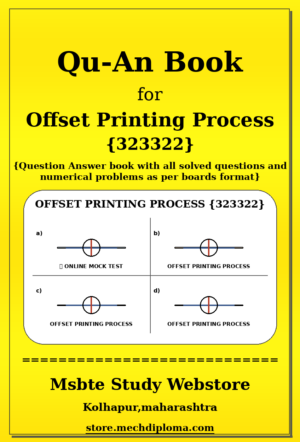 Offset Printing Process 323322 yellow QuAn Book cover