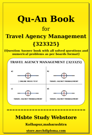 Travel Agency Management 323325 yellow QuAn Book cover