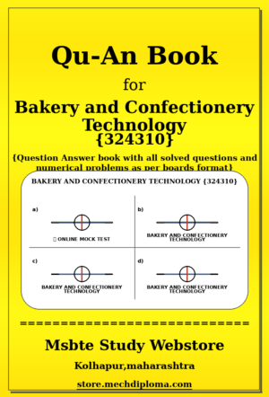 Bakery and Confectionery Technology 324310 yellow QuAn Book cover