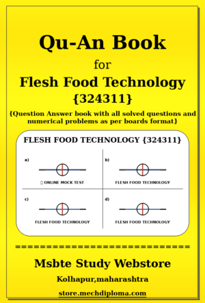 Flesh Food Technology 324311 yellow QuAn Book cover