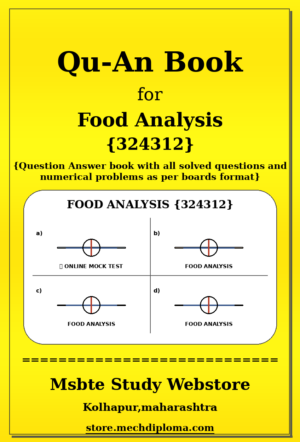 Food Analysis 324312 yellow QuAn Book cover
